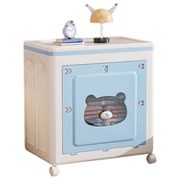  NA FEN AI/纳份爱 可折叠 收纳箱 万向轮 150L【蓝色】大号-上下双开门/可折叠/送万向轮