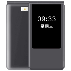 纽曼 F01 超长待机 黑色 4G翻盖老人手机