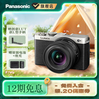 Panasonic 实时LUT滤镜直出 全画幅微单相机+18-40mm镜头  单头套机 18-40mm 银色