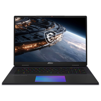  MSI/微星 Titan 18 HX A2WJ-1030CN 4K240Hz MiniLED 游戏本笔记本电脑  U9-290HX Plus 3840*2400 RTX5090 黑色 240Hz 96GB 无