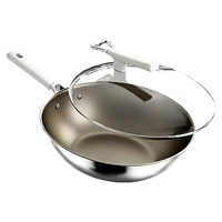  STABURG 无涂层不粘 炒锅