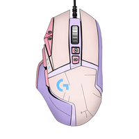  logitech/罗技 RGB灯光 有线游戏鼠标  拼色
