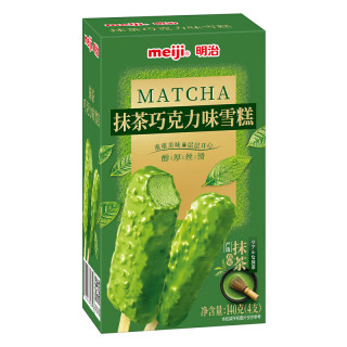 明治 抹茶巧克力冰淇淋