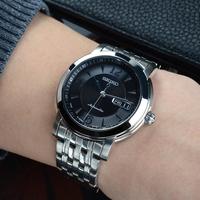 SEIKO/精工 100米防水 男士腕表