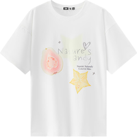  Semir/森马 纯棉 女士短袖T恤 本白10102 L