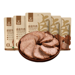 科尔沁 酱卤牛肉 五香味150g*4袋
