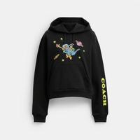COACH/蔻驰 印花 女士连帽卫衣