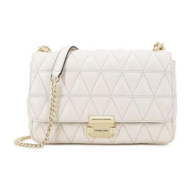 MICHAEL KORS Sloan 时尚金字塔绗缝图案女士羊皮单肩斜挎包