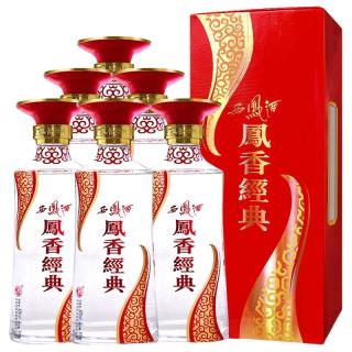  西凤酒 口感凤香型 白酒 袋  500ml*6瓶 整箱装 52%vol