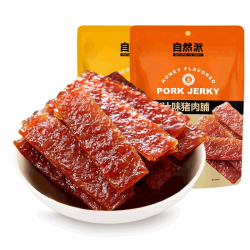 自然派 炭烧猪肉脯75gx3袋