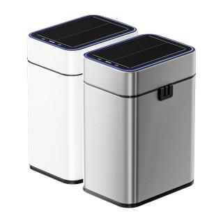 苏泊尔 智能感应垃圾桶15L 智能吸附款(钛银色)