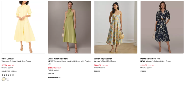 促销活动：macy's梅西百货 亲友日大促额外7折