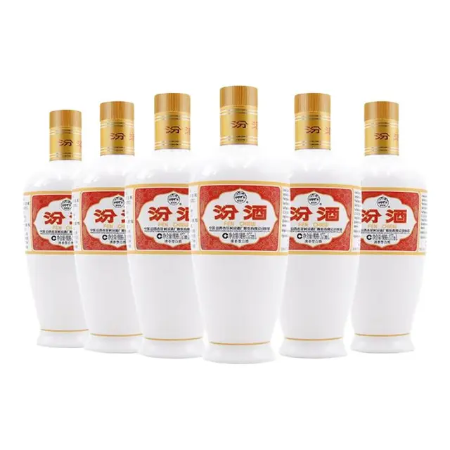  汾酒 清香型白酒  光瓶装 53%vol 375mL