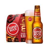 SUPER BOCK 超级波克 黄啤 200ml*6 瓶装