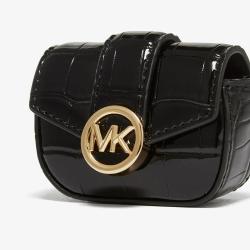MICHAEL KORS 迷你鳄鱼纹斜挎耳机包单肩包
