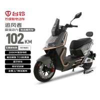 移动端、京东百亿补贴：台铃 高性能长续航 电动摩托车  哑光灰金
