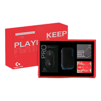 logitech/罗技 轻 无线游戏鼠标  GPW2代【鼠标+渐蓝星贴纸+桌垫+鼠标盒】