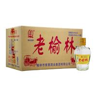 老榆林 固态法酿造 浓香型白酒 光瓶装 45%vol 240mL