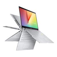 ASUS 华硕 VivoBook 14F 变形轻薄本 14.0英寸 轻薄本 银色 (酷睿i7-1165G7、核芯显卡、16GB、512GB SSD、1080P、IPS、60Hz)
