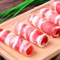 原切雪花牛肉卷2斤