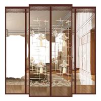 德奇力 静音条纹防蚊纱门帘