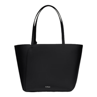 FURLA 芙拉 MIADIVA系列牛皮托特包 黑色
