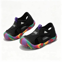 LEE KIDS 5折秒杀 镂空 儿童凉鞋 黑色