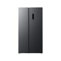 TCL R485T3-U 风冷十字对开门冰箱 485L 晶岩灰