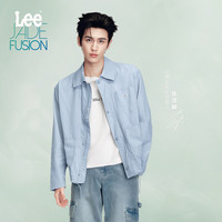  Lee/李 防晒 男士工装夹克 蓝灰色