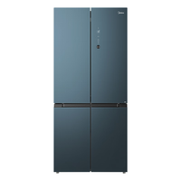 Midea 美的 净味系列 BCD-509WSGPZM(E) 风冷十字对开门冰箱 600L 蓝色