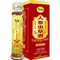 惠福禄 人参灵芝酒 配制酒 52度 1L*2瓶 52度 1000mL 2瓶 人参灵芝酒