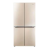 Whirlpool 惠而浦 冻龄系列 BCD-603WMGBW 风冷十字对开门冰箱 603L 夏空棕