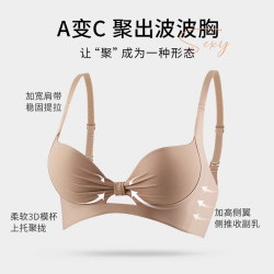 Carey Kay 聚拢 女士文胸 卡其色-单文胸 M （34/75AB）