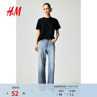 H&M 简约 女士T恤 黑色 S 160/88