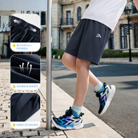 安踏 儿童梭织短裤男童装裤子