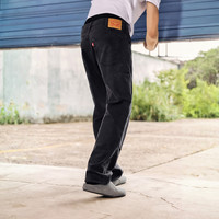 Levi's 男士宽松直筒牛仔裤 A5756 卡其色 30 32