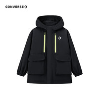 值友专享、PLUS会员：匡威 男女同款！儿童防泼水纯色户外潮流防风外套 多色可选！