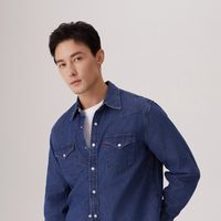 移动端、88VIP：Levi's 男士长袖衬衫 85745-0002