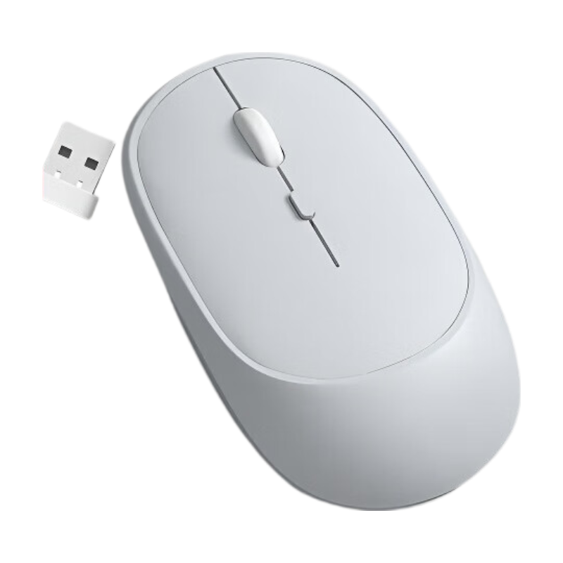 蓝牙5.2+2.4G双模版-磨砂白