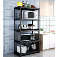 可移动多层置物架 落地免打孔台面收纳架 儿童书柜