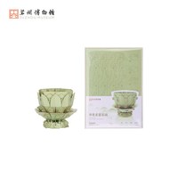 88VIP：苏州博物馆 秘色瓷莲花碗DIY拼插摆件 中式 桌面