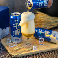 雪花 干啤两箱装 500mL*24罐 赠:全麦 5 号*1L