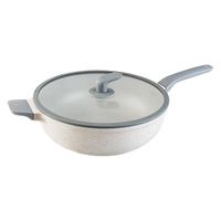  allu flon/阿路弗仑 无油烟 麦饭石炒菜锅