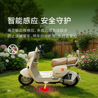  Yadea/雅迪 78KM长续航 电动自行车 智能APP 边撑感应 电子座桶