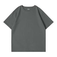 班尼路 透气不粘身 男士短袖T恤 5XL -灰绿#纯色