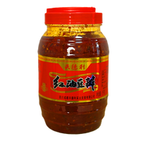 天德利 红油豆瓣酱 500g 瓶装