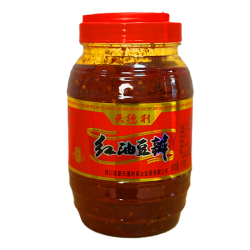天德利 红油豆瓣酱 500g 瓶装