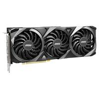 MSI 微星 RTX 3060 VENTUS 3X OC LHR 显卡 12GB 黑色