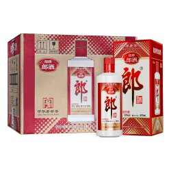 郎酒 郎牌郎酒 (中华) 酱香型白酒 53度500mL*6瓶 整箱装