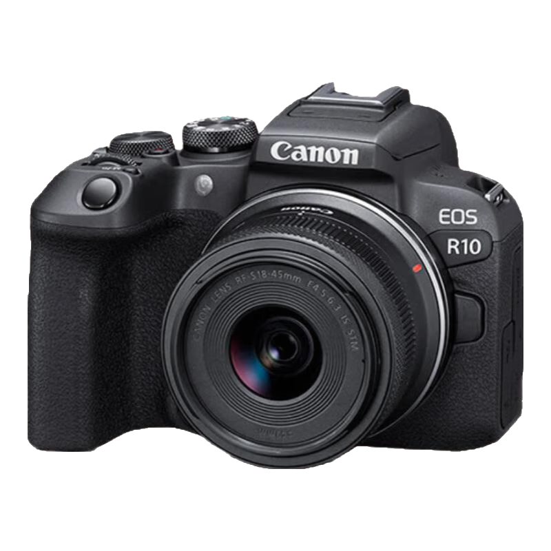 佳能 EOS R10 高速连拍 R10 18-45+RF50 1.8 双镜头套装 微单相机